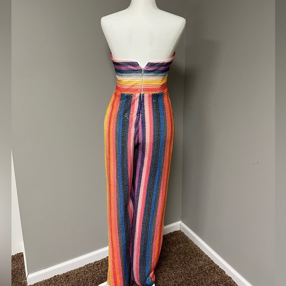 Multicolor size 2 jumpsuit by Jovani - Picture 3 of 3